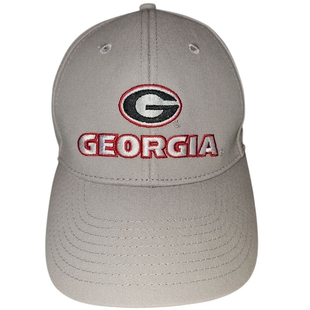 Fan Favorite Georgia Gray Curved Bill Adjustable Hat Cap
